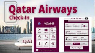 How to Check in Qatar airways [upl. by Bever]