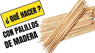 3 Ideas Increíbles con Palillos para Decorar [upl. by Colfin]