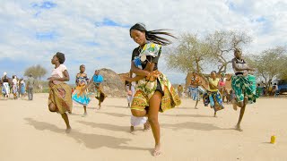 Talamajamba Angola Natural amp Cultural Diversity Community amp Wildlife dance local Omboio song [upl. by Atinyl]