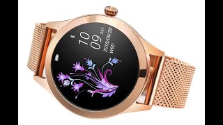 Smartwatch KW10 Reloj Inteligente 15 Review y configuracion Smartwatch [upl. by Maia]