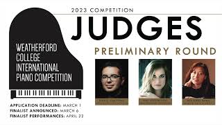 2023 Weatherford College International Piano Competition Promo [upl. by Lonna]