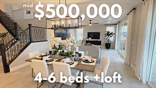 Brand New Las Vegas house for sale mid 500k  46 beds with a loft [upl. by Alaham]