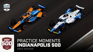 Top moments from Final Practice for 2024 Indianapolis 500  Extended Highlights  INDYCAR [upl. by Gwen]