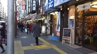 Ochanomizu  Walking South from Station 御茶ノ水駅から南へ 130129g [upl. by Enileve]