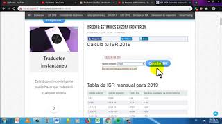 CÓMO CALCULAR EL ISR EN LA ZONA FRONTERIZA [upl. by Catharine568]