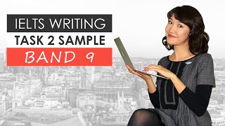 BAND 9 IELTS Writing Task 2 SAMPLE Essay  PROBLEM  SOLUTIONS [upl. by Anotyad]