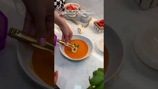 2 ingredient tomato soup hack soup recipes easyrecipe tomatosoup [upl. by Lleinad]