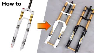 Double Crown Fork Installation The Ultimate HowTo Guide [upl. by Artap705]