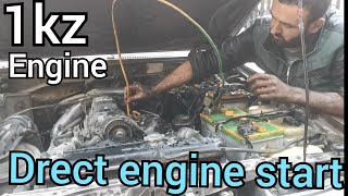 Toyota 1kz te engine rpm checking  1kz engine smoke checking  1kz engine sound [upl. by Zipah]