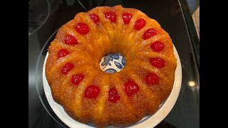 Pineapple Upside Down Cake Recipe [upl. by Fari317]