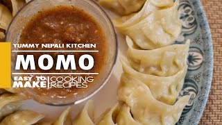 Chicken MoMo  Nepali Food Recipe [upl. by Aneer926]