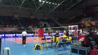 Jan 10 2017 Eczacibasi vs VakifBank 23 Match 2 55 [upl. by Howland]