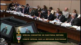 Aug 22 Arend Lijphart presents to Electoral Reform Committee  ERRE [upl. by Shelman265]