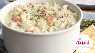 Creamy Turkey Wild Rice Soup Got leftovers Make this [upl. by Lapo]