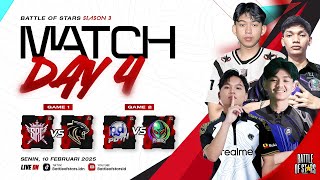 REGULAR SEASON  BATTLE OF STARS SEASON 3  DAY 4 [upl. by Greenquist]