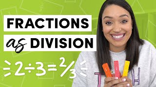 How to Teach Fractions as Division  5NF3 [upl. by Sholley192]