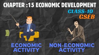 GsebEconomic and NonEconomic activities Class10 [upl. by Kauffmann]