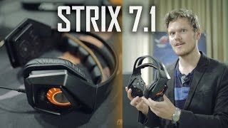 ASUS STRIX True 71 Surround Sound Gaming Headset [upl. by Uird]