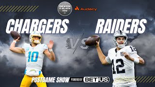 Raiders vs Chargers Postgame LIVE 2024 Season Finale Recap [upl. by Sabrina443]