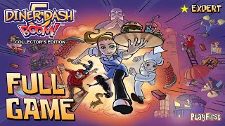 Diner Dash 5 BOOM Collectors Edition PC  Full Game 1080p60 HD Walkthrough  No Commentary [upl. by Harte]