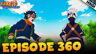 Kakashi The Jonin  Naruto Shippuden EPISODE 360 Explained In हिंदी  Aniplainer [upl. by Einegue]