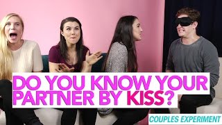 Do You Know Your Partner By Kiss  Couples Challenge  Couples Experiment [upl. by Rahas]