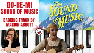 Do Re Mi The Sound Of Music  Accompaniment 🎹C [upl. by Norabal]