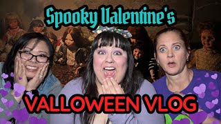 How Spooky Girls Celebrate Valentine’s Day 💀💖 Valloween Vlog [upl. by Kcyred]