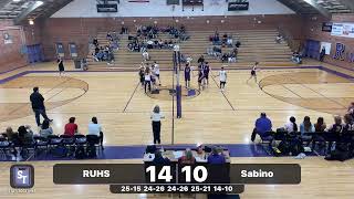 RUHS vs Sabino  Varsity [upl. by Irik190]