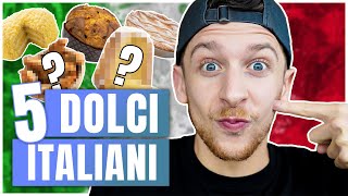 5 Deliziosi Dolci Tipici Italiani Sub ITA  Imparare l’Italiano [upl. by Vil]