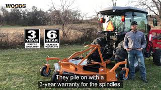 Woods® RD990X Finish Mower  Unique Features [upl. by Candace]