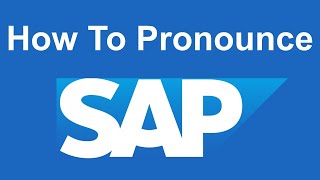 How To Pronounce SAP SAP or Sap  SAP Basics by SAP S4HANA Expert [upl. by Hinman]