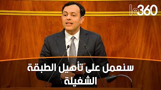 التشغيل يونس سكوري يعلن عن انشاء 621 ألف منصب شغل جديد في 2023 [upl. by Noreg665]