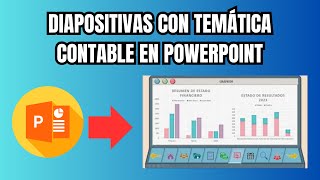 Diapositivas con temática contable animada en PowerPoint [upl. by Langbehn937]