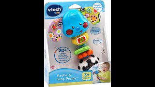 VTech Baby Rattle and Sing Puppy Review [upl. by Delaney]