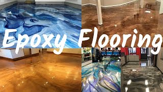 Metallic Epoxy Flooring Designs  Advantages amp Disadvantages  About Epoxy Paints [upl. by Kosse788]