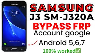 Samsung Galaxy J3 2016 J320A Frp Bypass Google Account Remove With PC New Method 2023 [upl. by Mikey686]