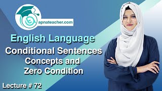 English Language  Conditional Sentences  Zero Condition [upl. by Slerahc724]