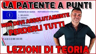 LA PATENTE A PUNTI  ECCO COME FUNZIONA E COME SI POSSONO RECUPERARE [upl. by Narhem]