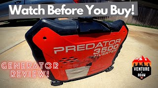 Predator 3500 inverter generator [upl. by Ryley]