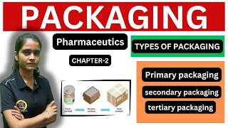 Pharmaceutical Packaging  Type of packaging  Chapter  2  Pharmaceutics  D Pharm 1st year [upl. by Saphra]