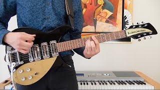 The Beatles  I Want To Hold Your Hand  Rhythm Guitar Cover  Rickenbacker 325c58 [upl. by Nagem]