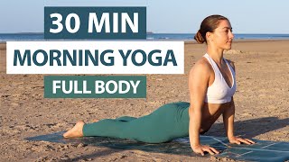 30 Min Morning Yoga Flow  Full Body Yoga for All Levels [upl. by Amabil943]