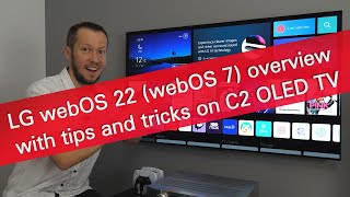 LG webOS 22 webOS 7 overview with tips amp tricks on 2022 C2 OLED TV [upl. by Bale]