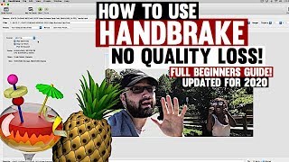 How To Use Handbrake Tutorial  The BEST Handbrake Settings amp Beginners Guide Walkthrough 2020 [upl. by Theurer270]