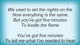 Lorrie Morgan  Five Minutes Lyrics [upl. by Eisen]