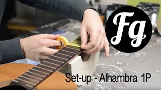 Classical Guitar Setup  Alhambra 1P [upl. by Fields]