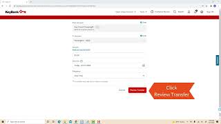 How to Transfer Money from KeyBank to an External Bank Account [upl. by Felipa]