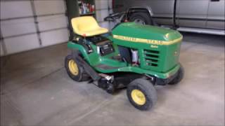 John Deere STX38 Hood Repair [upl. by Nirel]