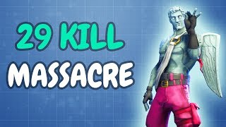 Insane Solo vs Squad Gameplay  29 Kills Fortnite Battle Royale [upl. by Birk]